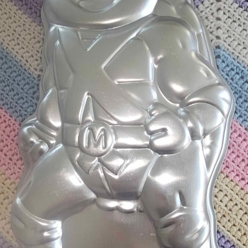 Silver Superhero Cake Pan